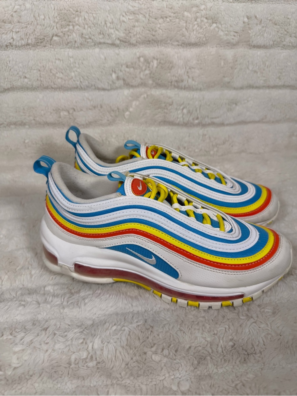 Nike Air Max 97 Summer Pack Multicolor Shoes GS Size 5Y Womens 6.5 US CK0052-400 - Picture 2 of 8